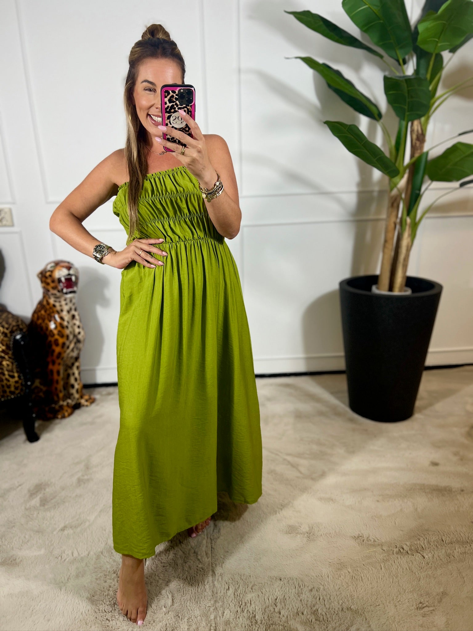 LIVIA STRAPLESS MAXI DRESS