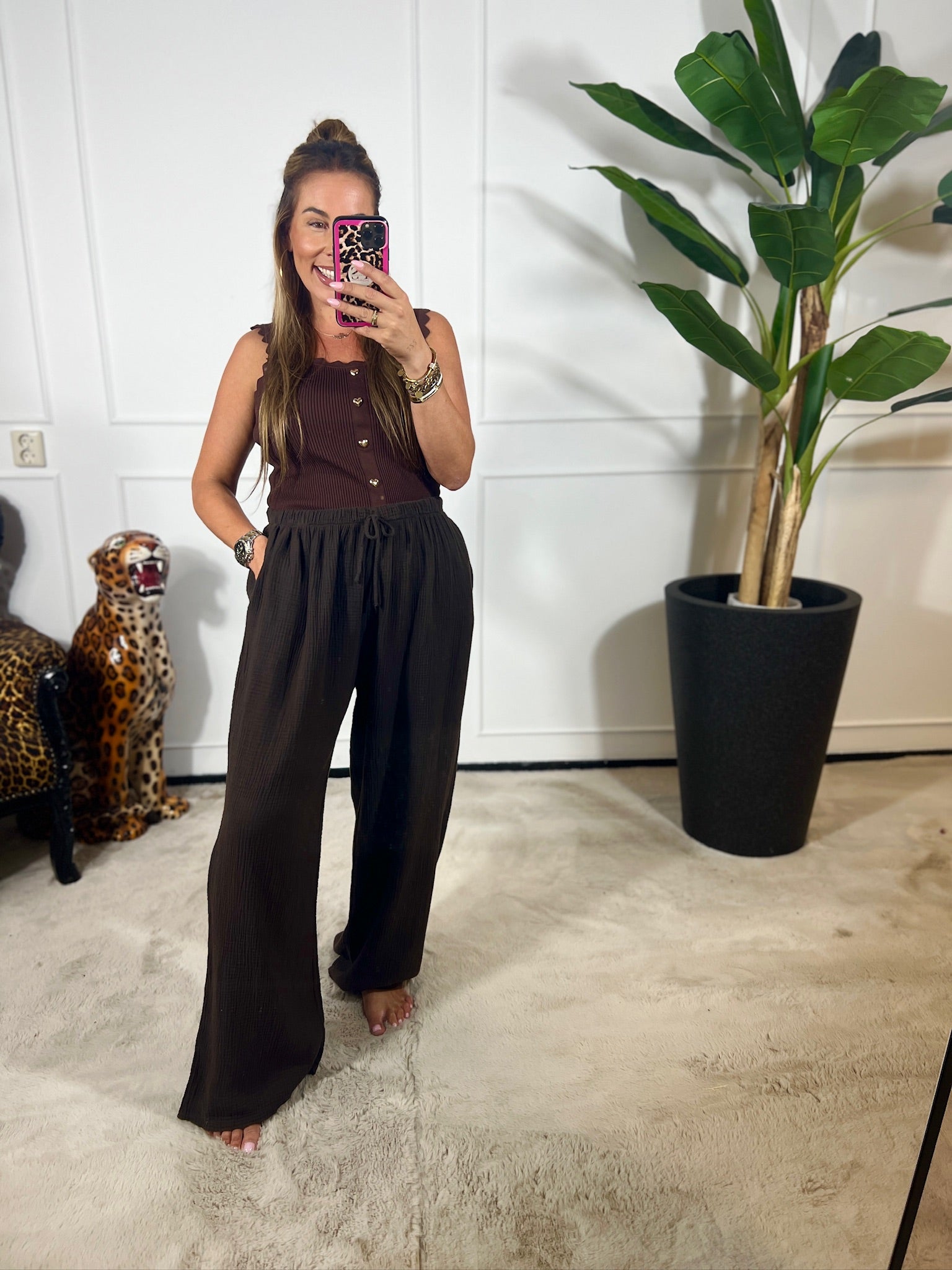 KATY KATOENEN PANTALON