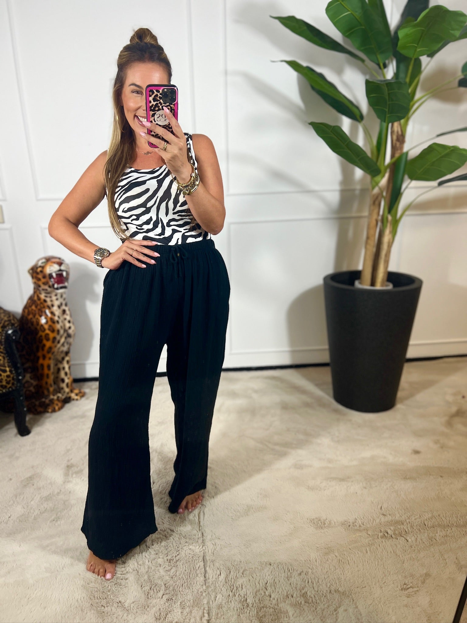 KATY KATOENEN PANTALON