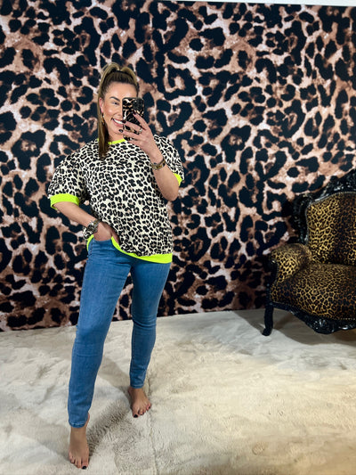 FELINE *POFMOUW* TOP (T/M 48)