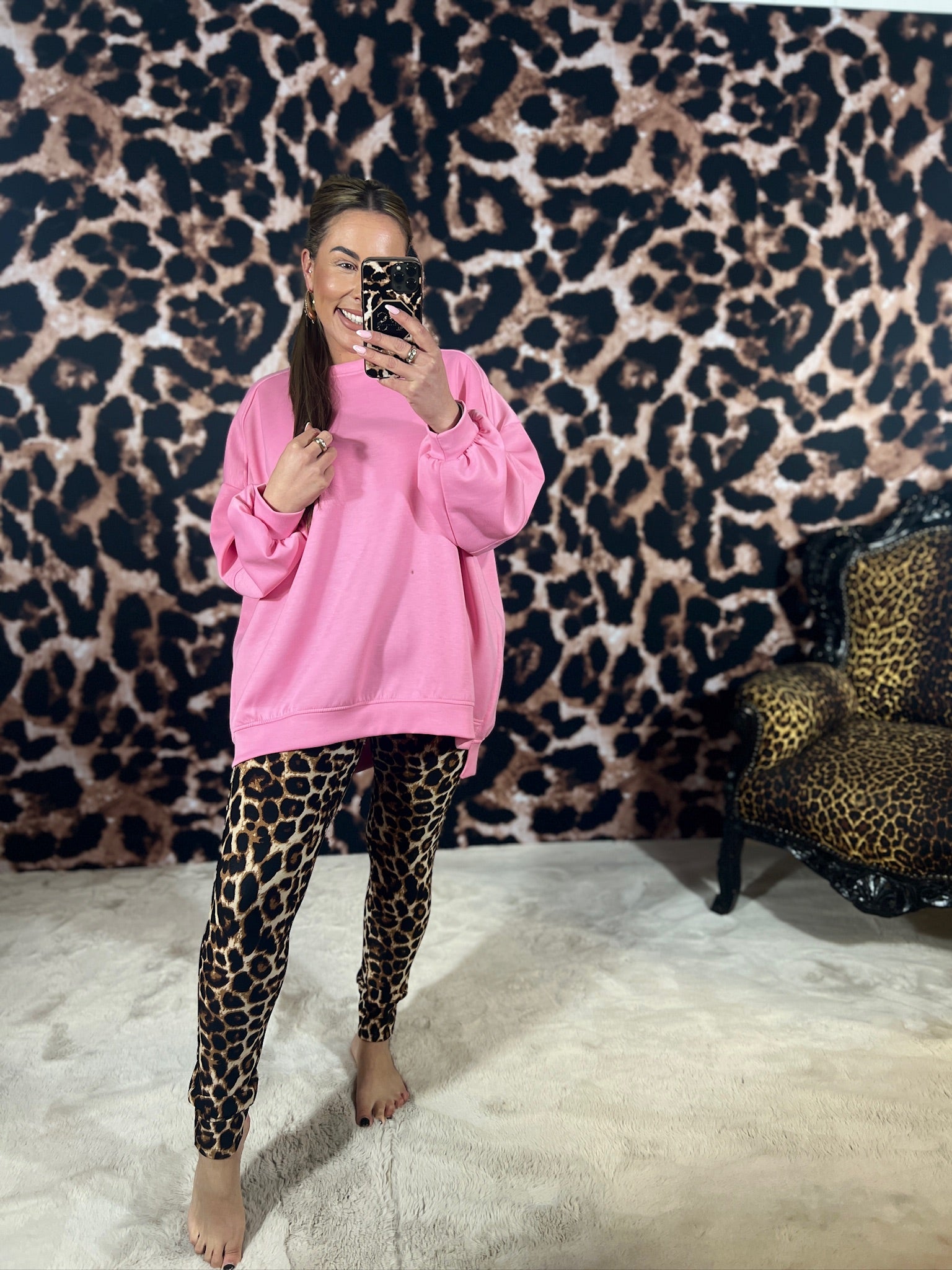 LIZA COMFY OVERSIZED SWEATER (T/M 48)