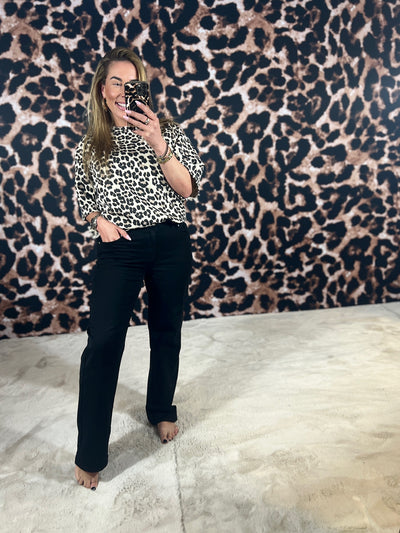 LOU *OVERSIZED* PANTER TEE (T/M 48)