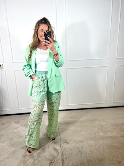 LACE WIDE LEG PANTS (T/M 46+)