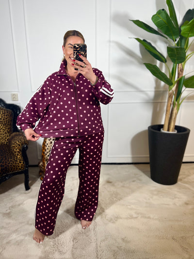 SPORTY DOTS COMFY SET