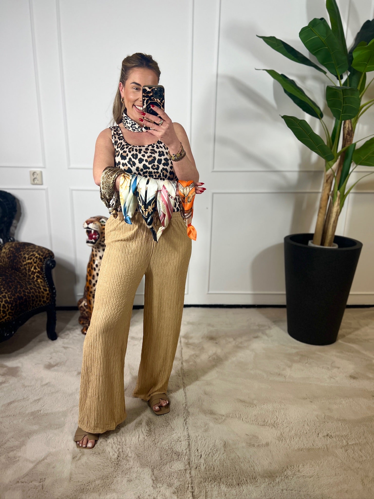 MAE FLOWY STRETCH PANTS