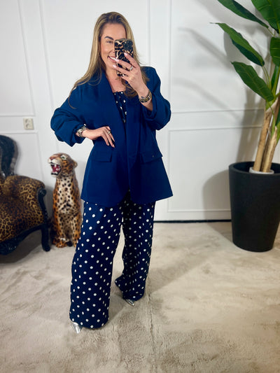 DOTTY STRAPLESS JUMPSUIT