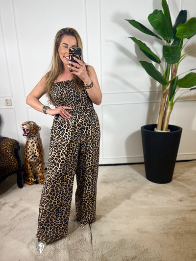 DOTTY STRAPLESS JUMPSUIT