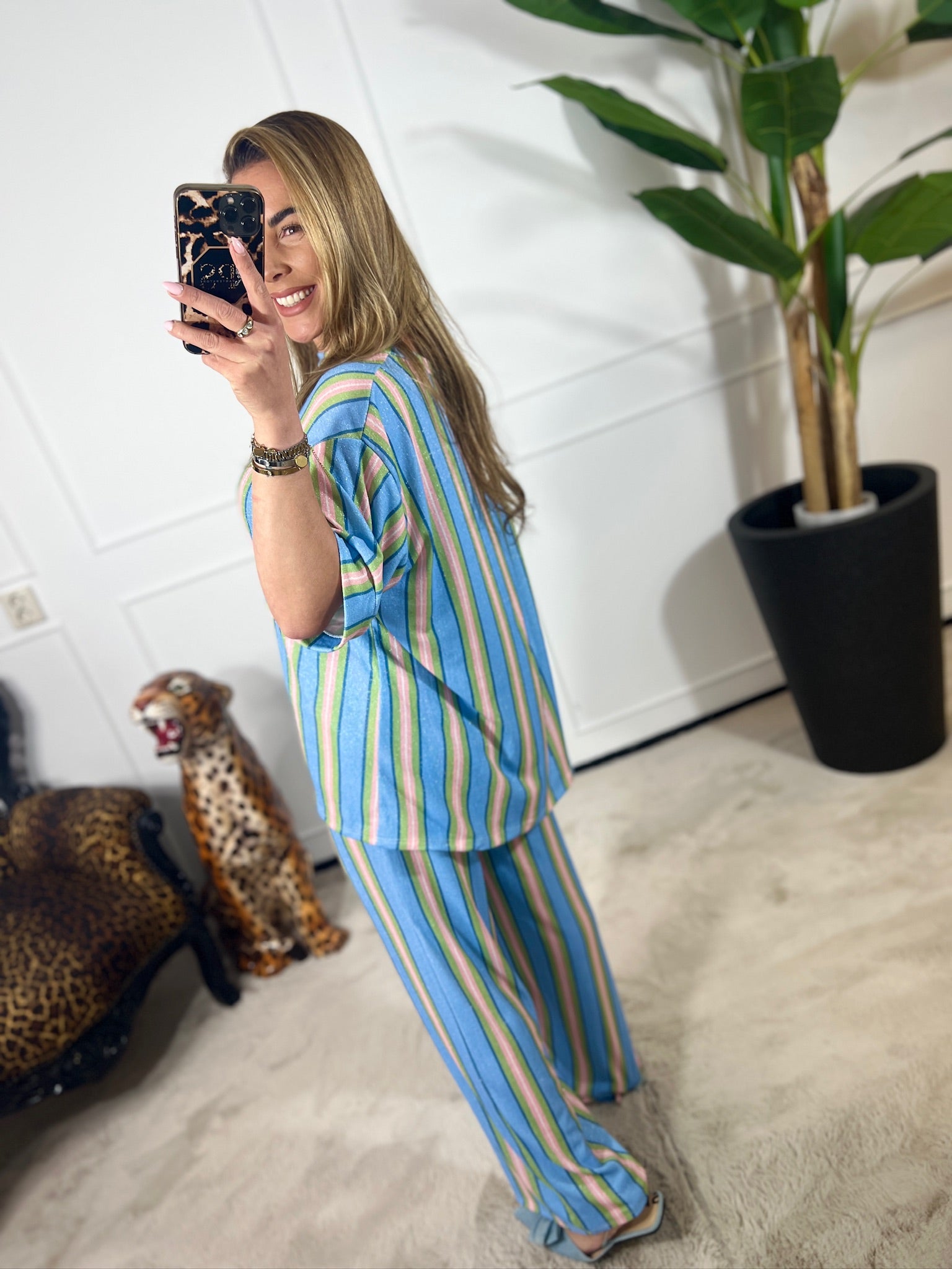 NOA STRIPE COMFY SET