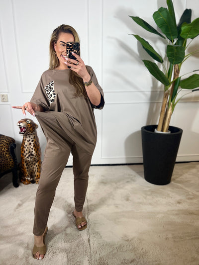 EMMA COMFY LEOPARD SET