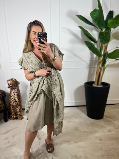 EVA BRODERIE MAXI DRESS