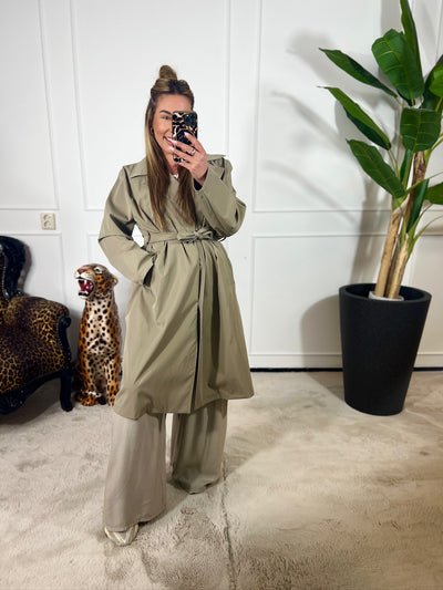 TRENDY TRENCH COAT