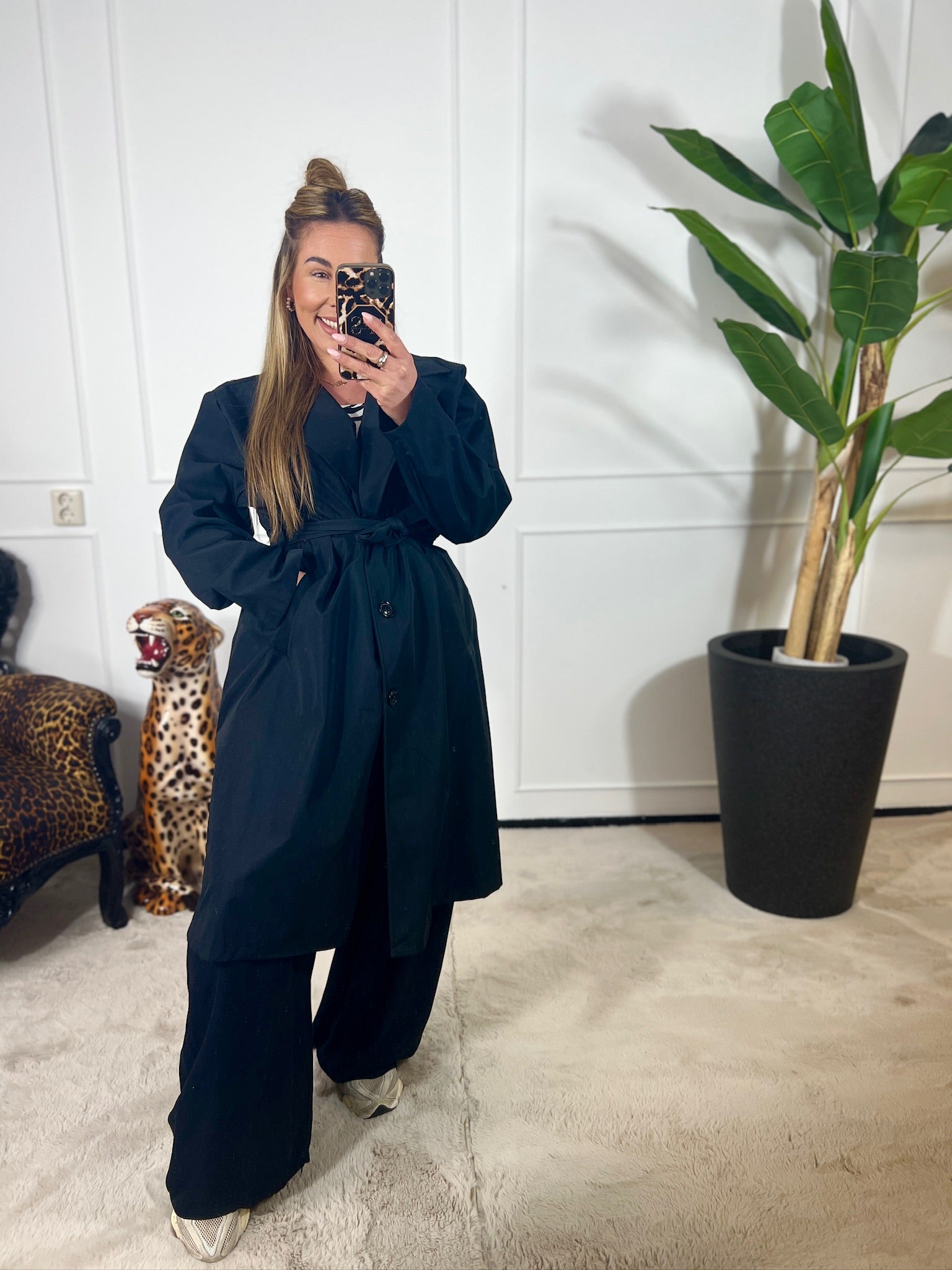 TRENDY TRENCH COAT