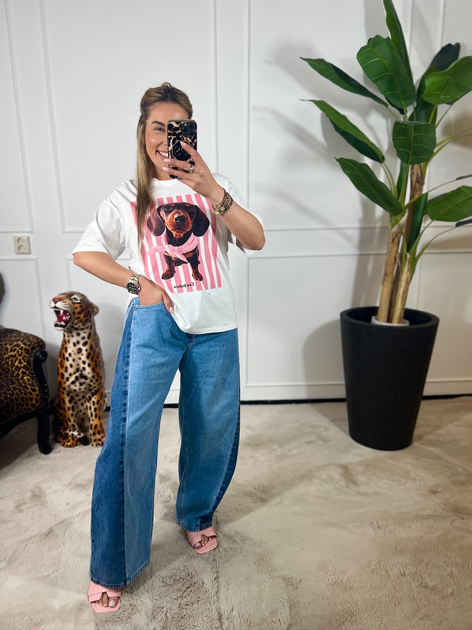 BALLOON DENIM JEANS