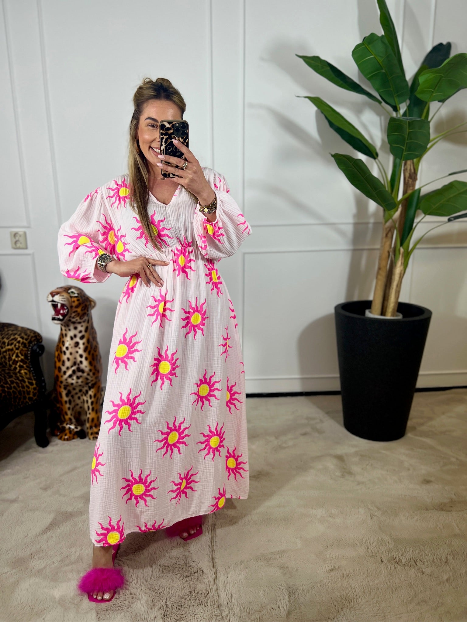 SUNSET COTTON DRESS