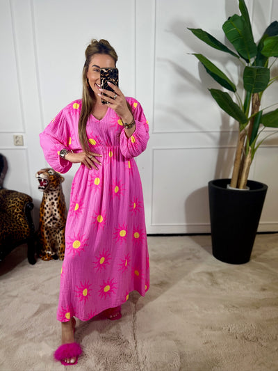 SUNSET COTTON DRESS
