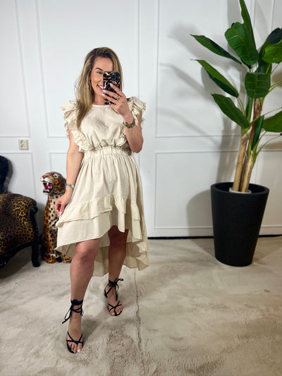 JOVIE RUFFEL DRESS