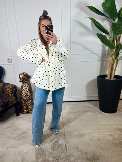 AMY POLKADOT BLAZER
