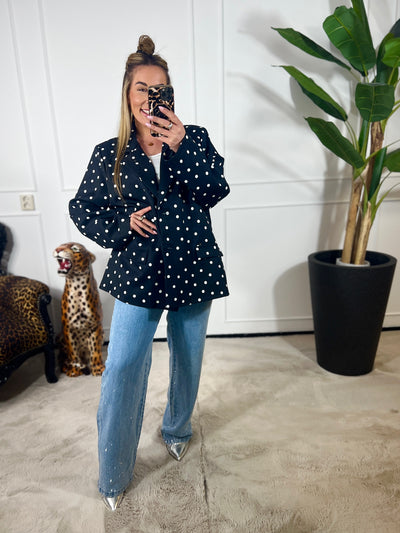 AMY POLKADOT BLAZER