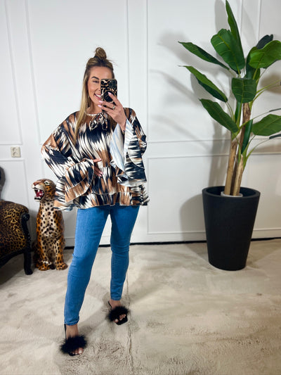 FLORANCE RUFFLE BLOUSE