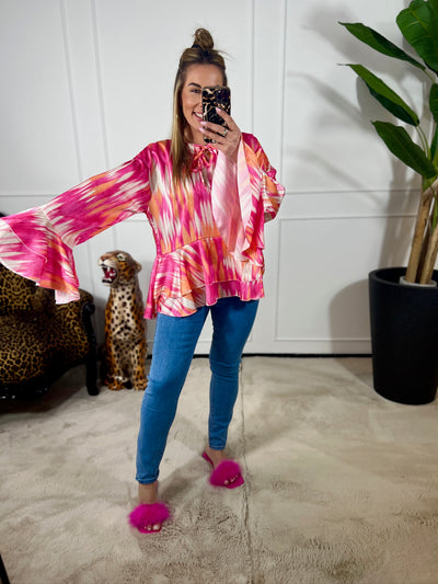 FLORANCE RUFFLE BLOUSE
