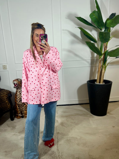 AMY POLKADOT BLAZER