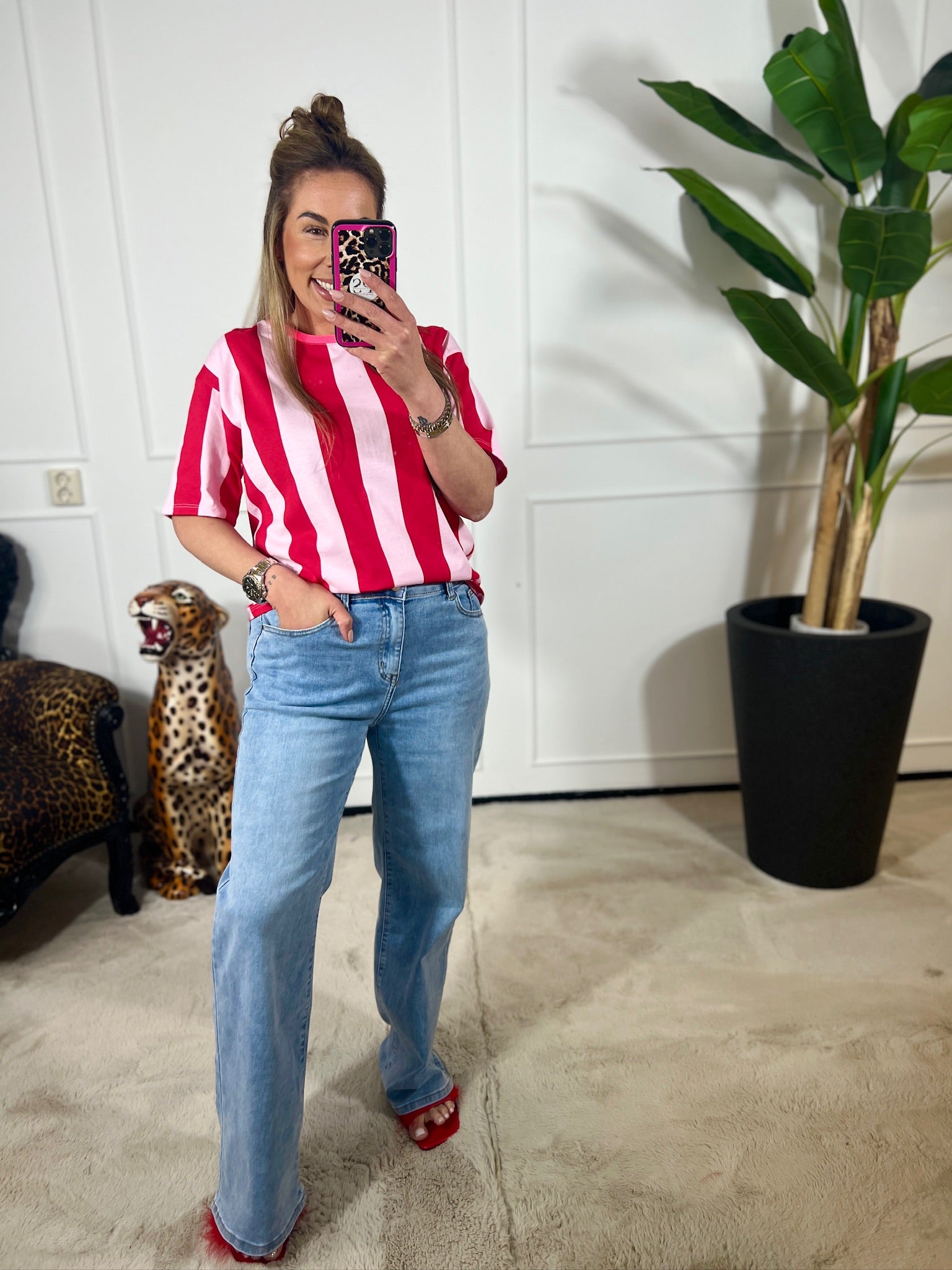 BEACHY STRIPE TEE
