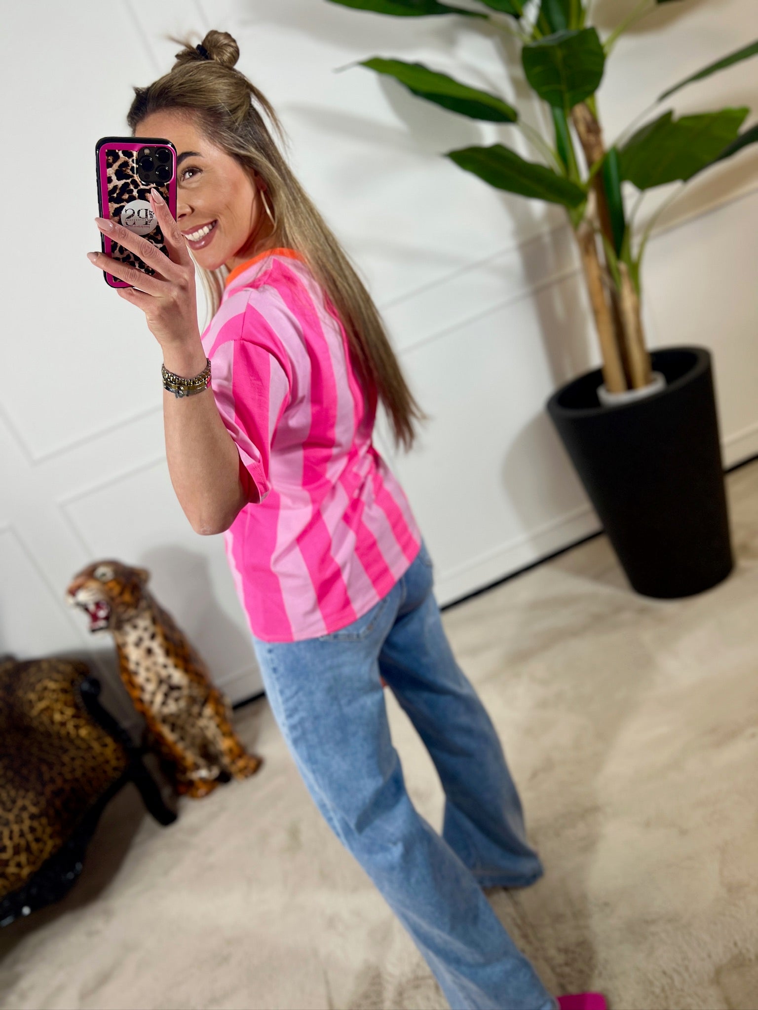BEACHY STRIPE TEE