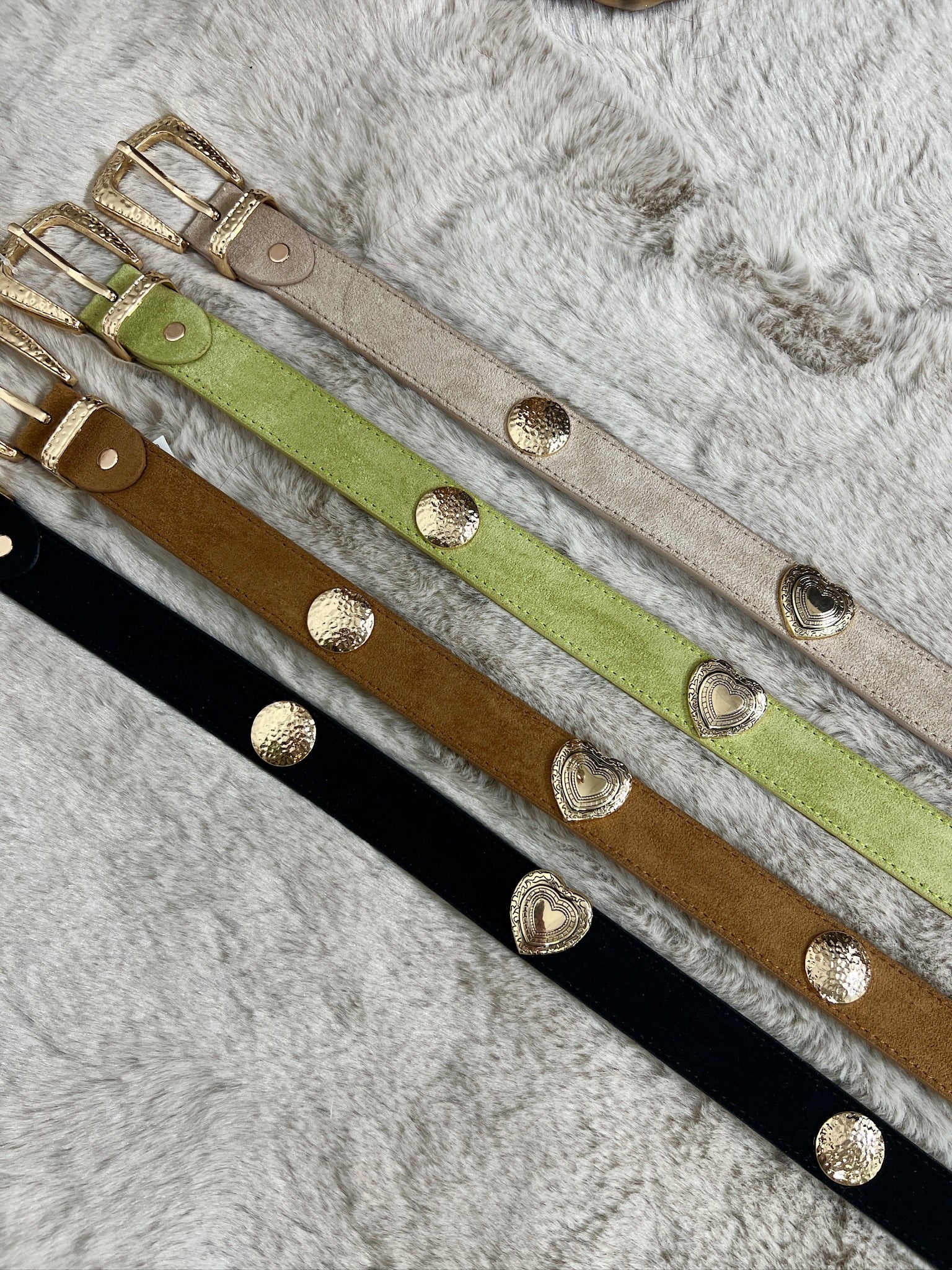 SUEDE BELTS