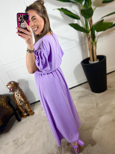 AMBER FLOWY DRESS