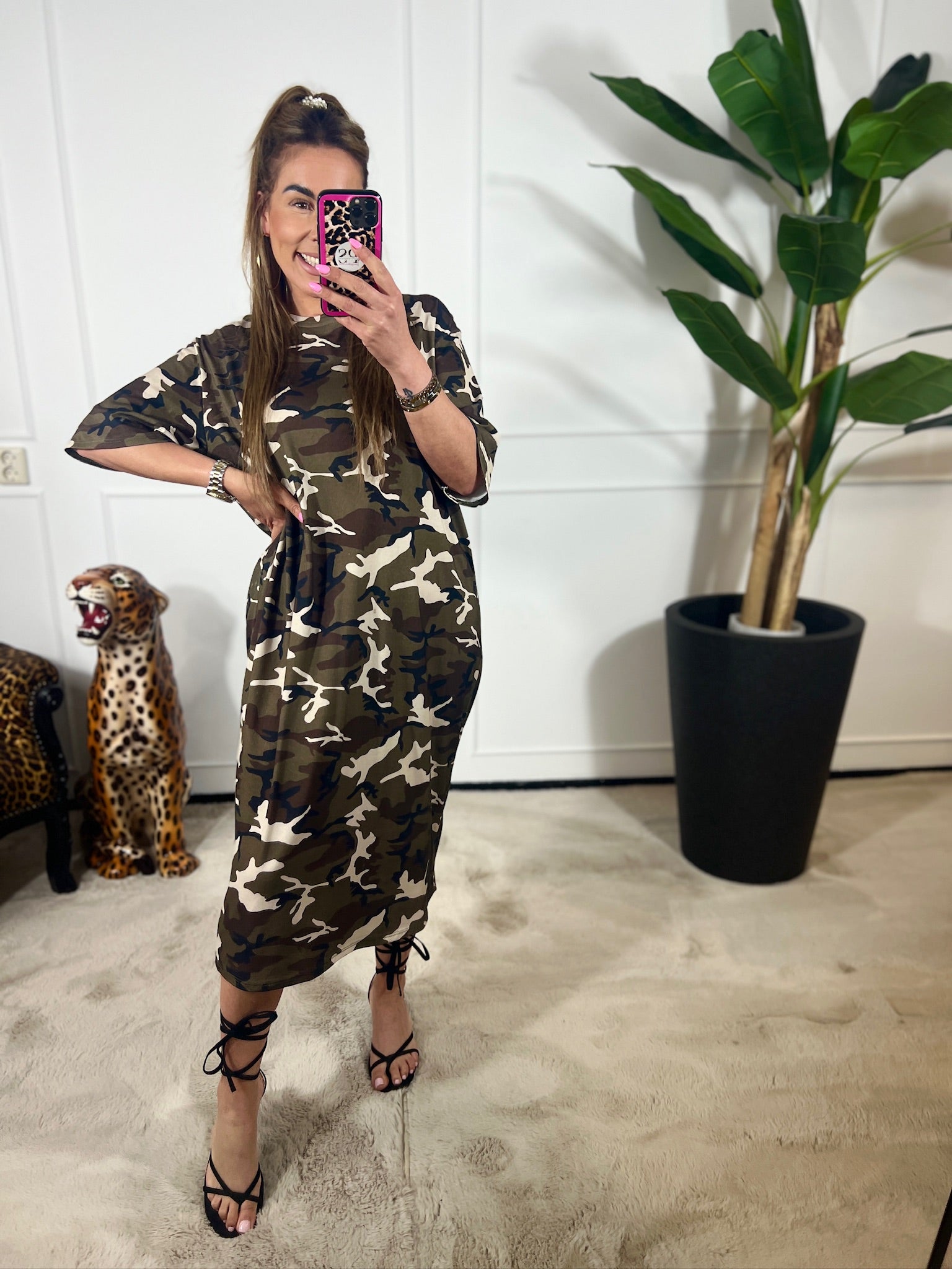 ARMY COTTON DRESS
