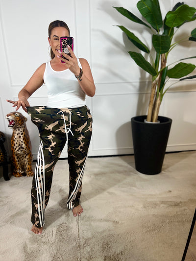 ARMY STRIPE PANTS
