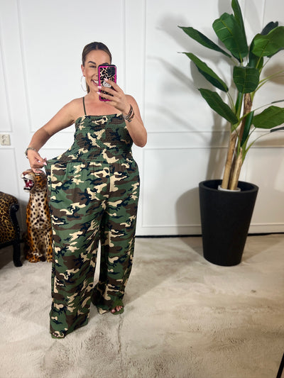 CAMO JUMPSUIT