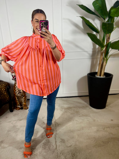 KENDALL STRIPE BLOUSE