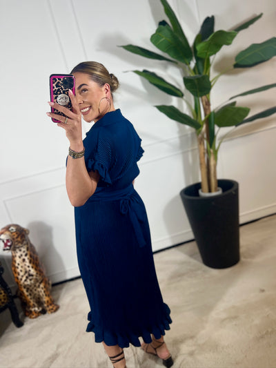 NOVA PLISSÉ DRESS