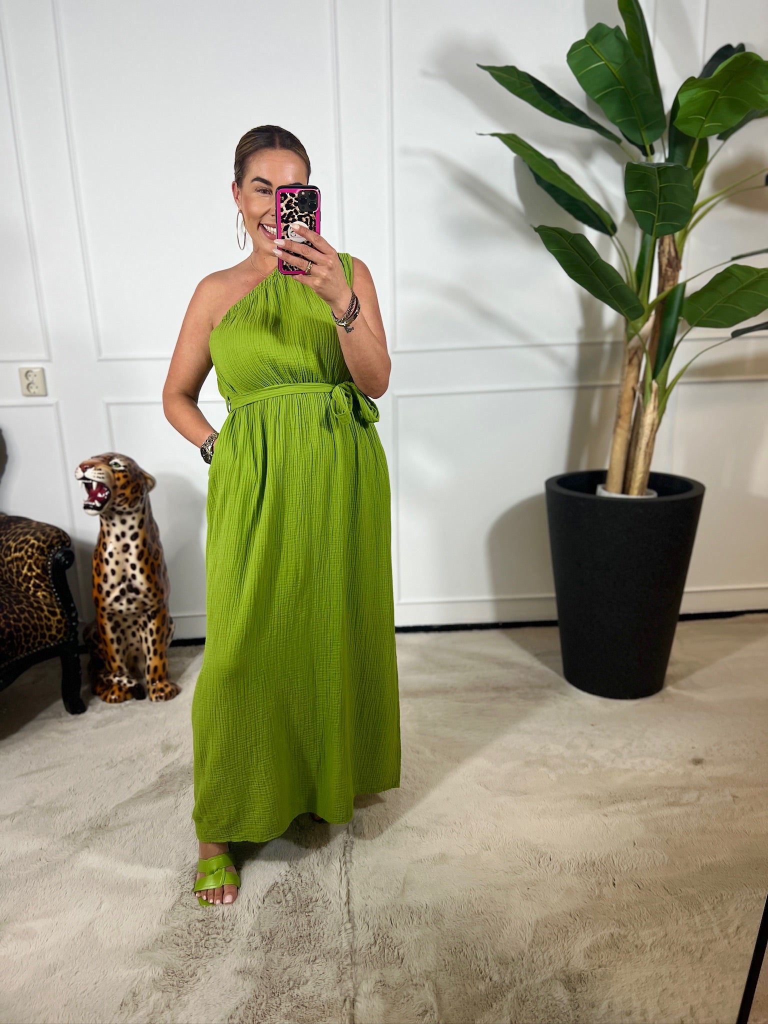 LIV ONE SHOULDER MAXI DRESS