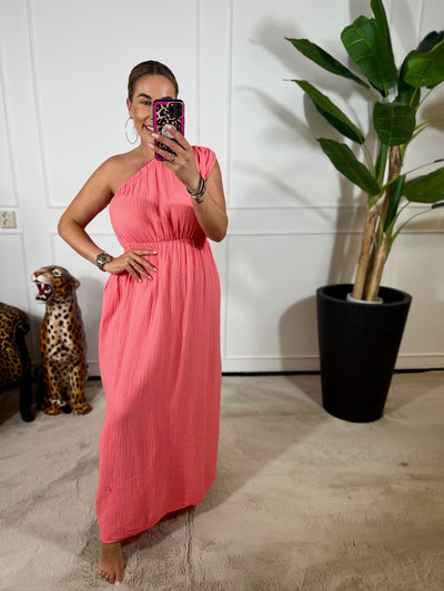 LIV ONE SHOULDER MAXI DRESS