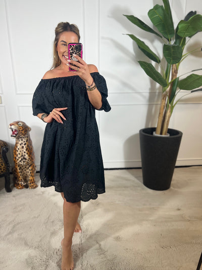 NAOMI BRODERIE DRESS