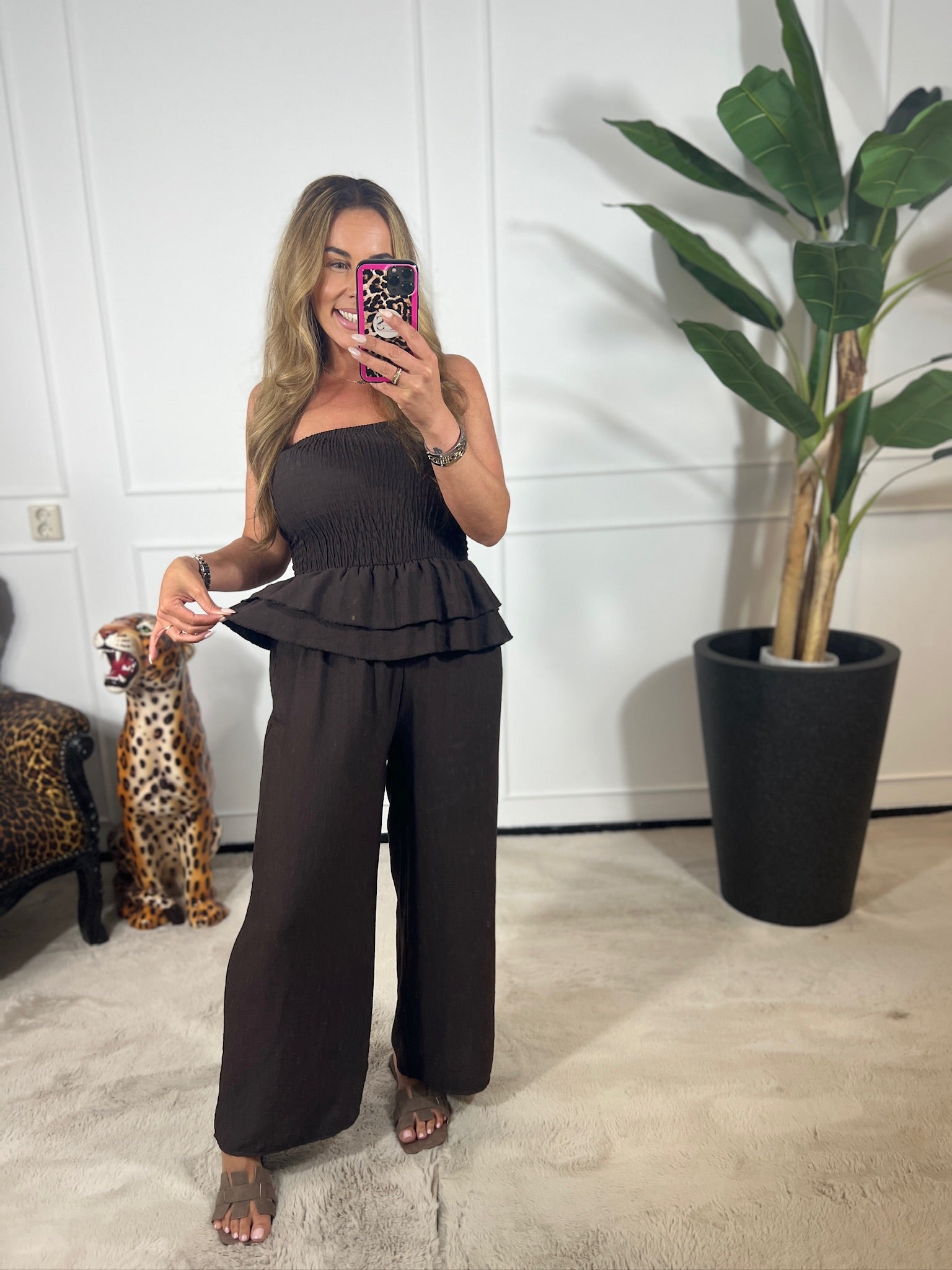 LANA STRAPLESS JUMPSUIT