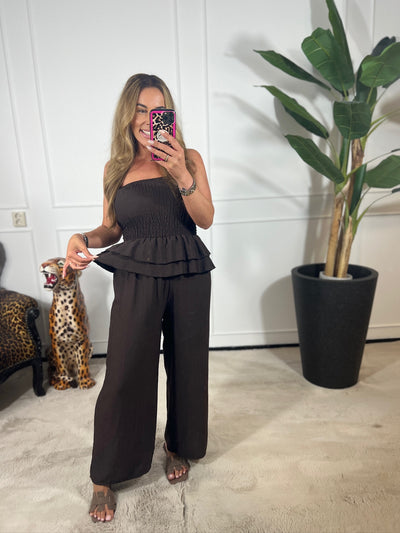 LANA STRAPLESS JUMPSUIT
