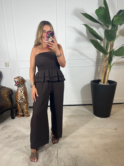 LANA STRAPLESS JUMPSUIT