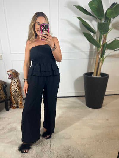 LANA STRAPLESS JUMPSUIT