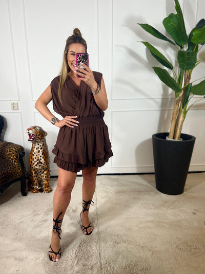 NOOR RUFFLE PLAYSUIT