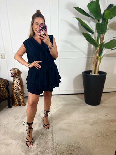 NOOR RUFFLE PLAYSUIT
