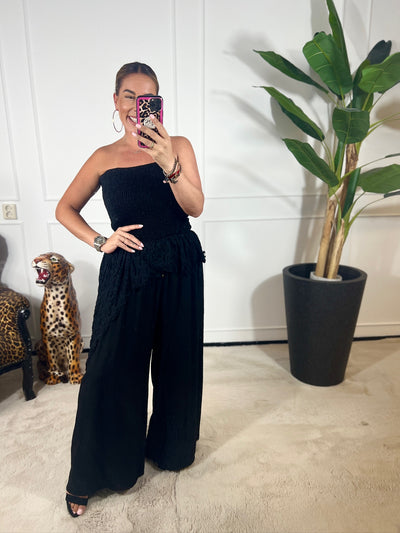 GINA STRAPLESS JUMPSUIT