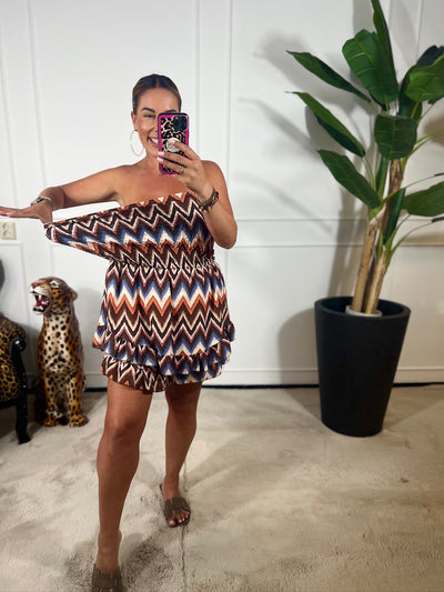 ZIGGY STRAPLESS PLAYSUIT