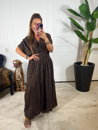 STEFFY PANTER MAXI DRESS