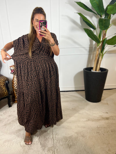 STEFFY PANTER MAXI DRESS