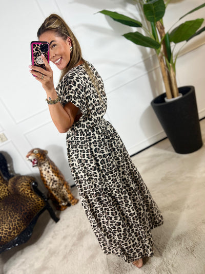 STEFFY PANTER MAXI DRESS