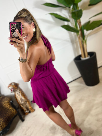 MACEY GLITTER PLAYSUIT