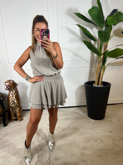 MACEY GLITTER PLAYSUIT